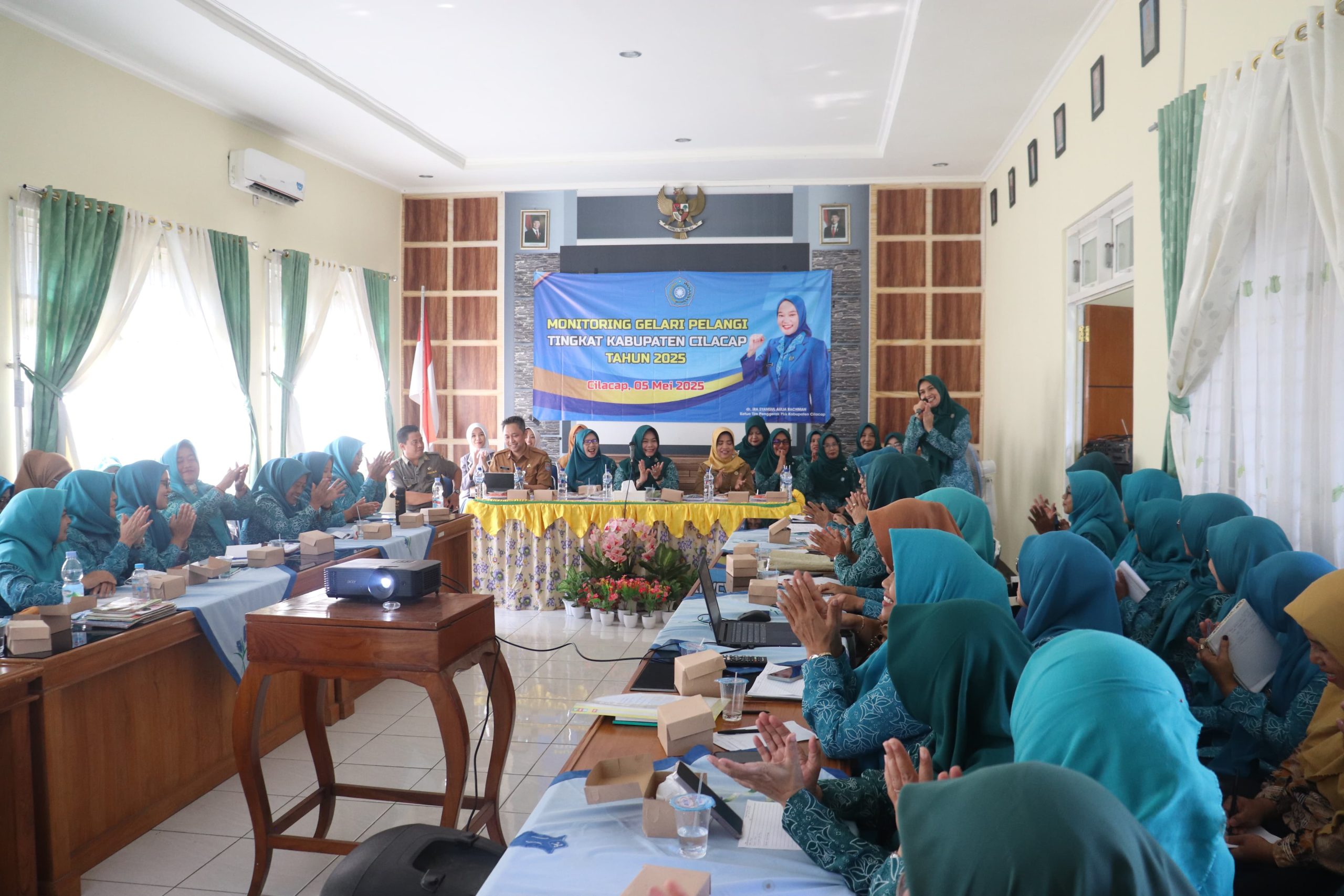 Monitoring Gelari Pelangi Tahun 2025 Tingkat Kabupaten Cilacap Digelar di Kecamatan Karangpucung