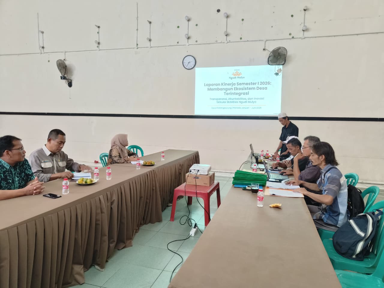 Laporan Kinerja Semester I 2026, BUMDes Ngudi Mulyo Catat Laba Bersih Rp15,9 Juta
