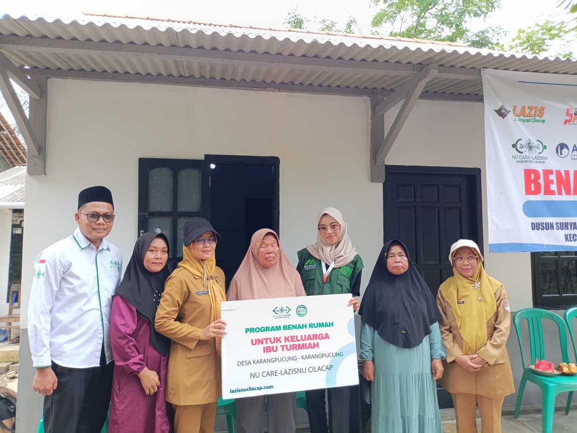 Peresmian Program Benah Rumah Sinergi LAZ se-Cilacap ke-40 di Desa Karangpucung