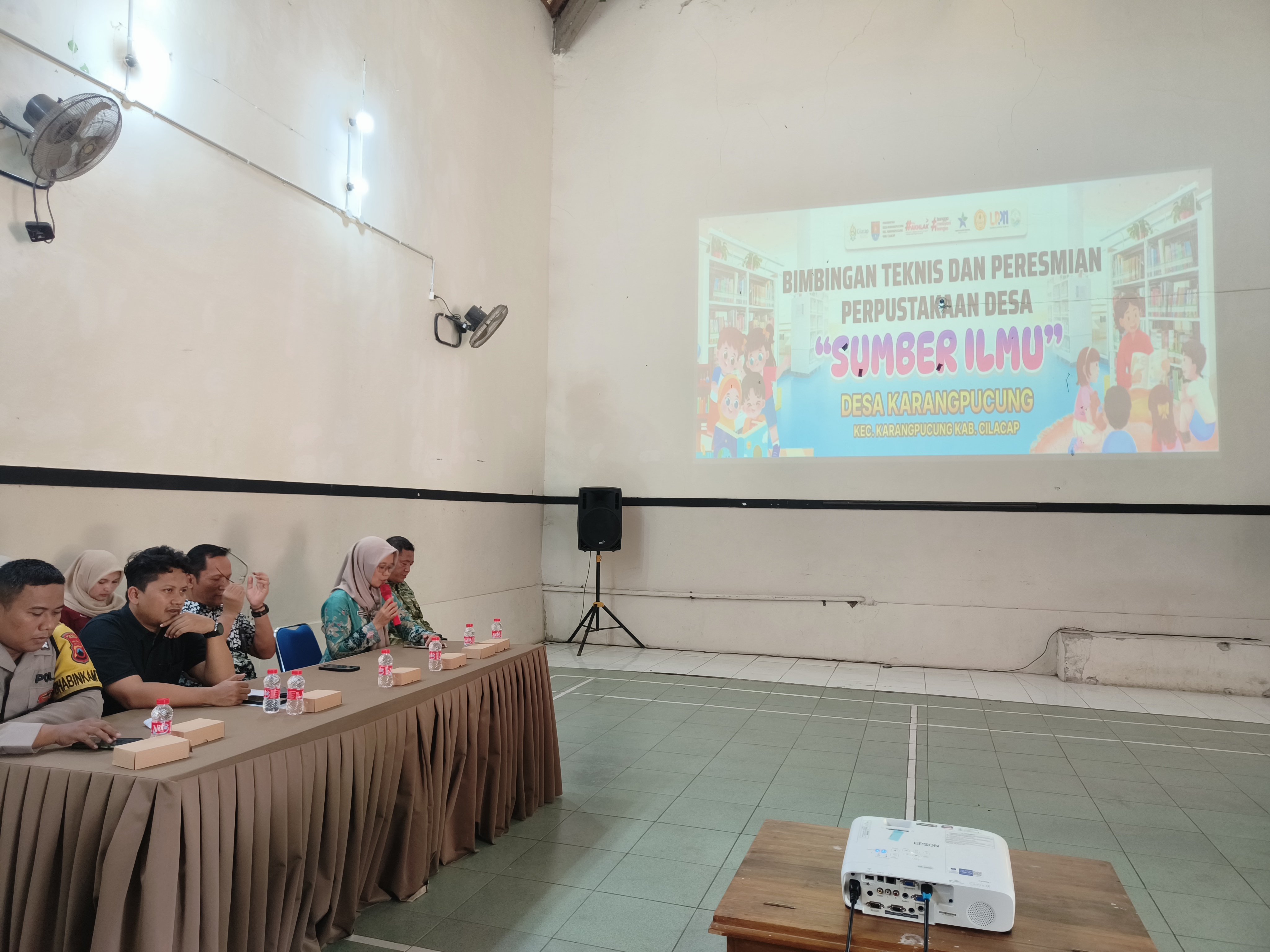 Pemdes Karangpucung Gelar Pelatihan Pengelolaan Perpustakaan Desa